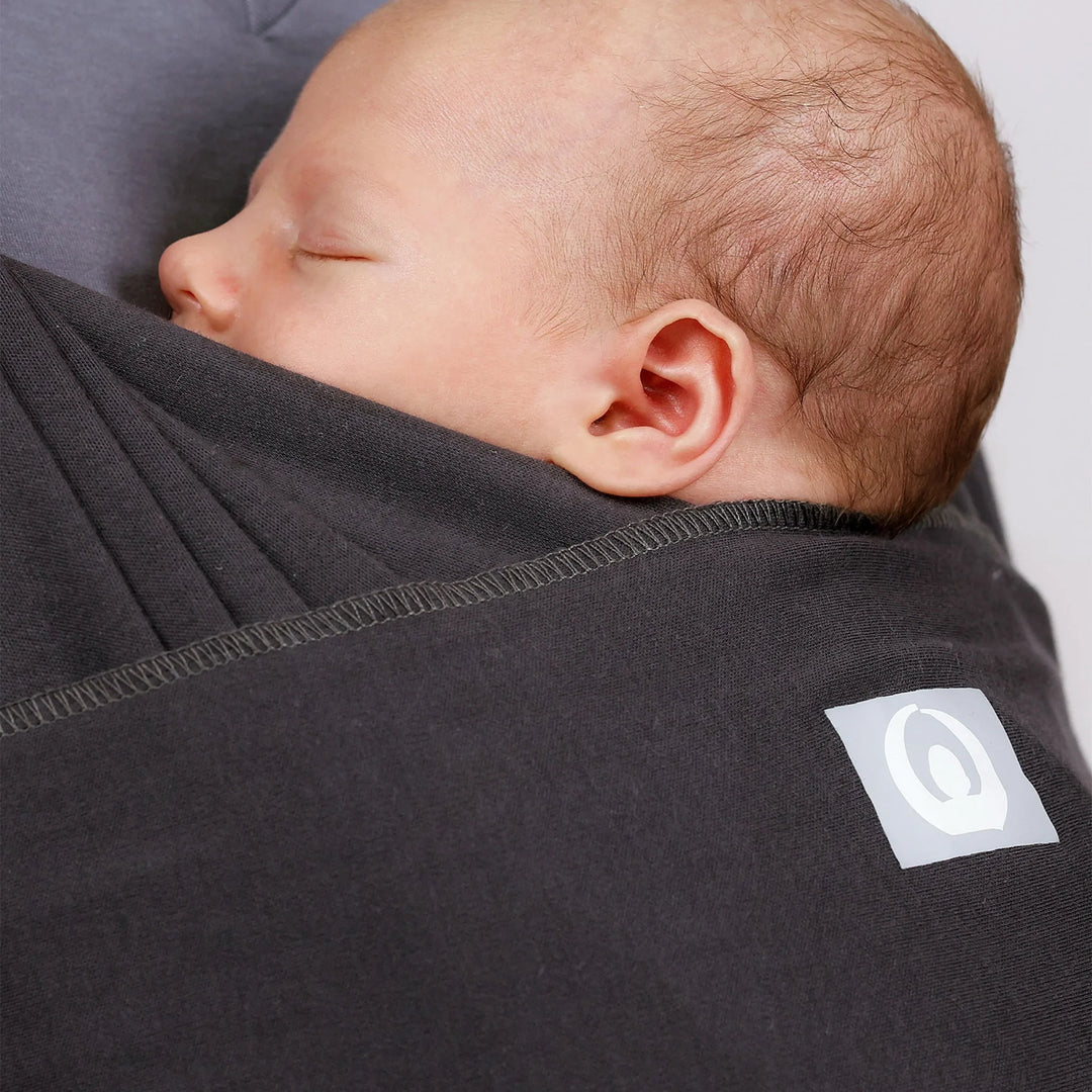Stretchy Baby Wrap | Organic Cotton - Graphite