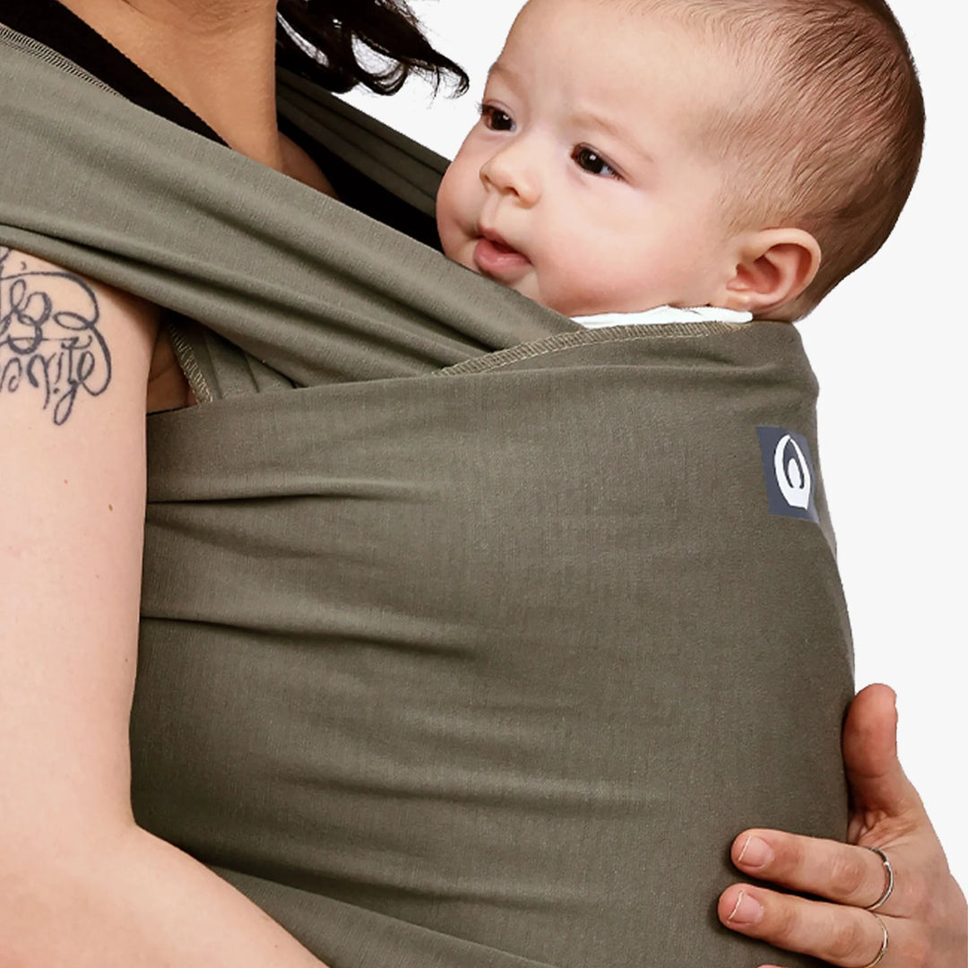 Fular elástico para bebé | Tencel™ - Verde bosque