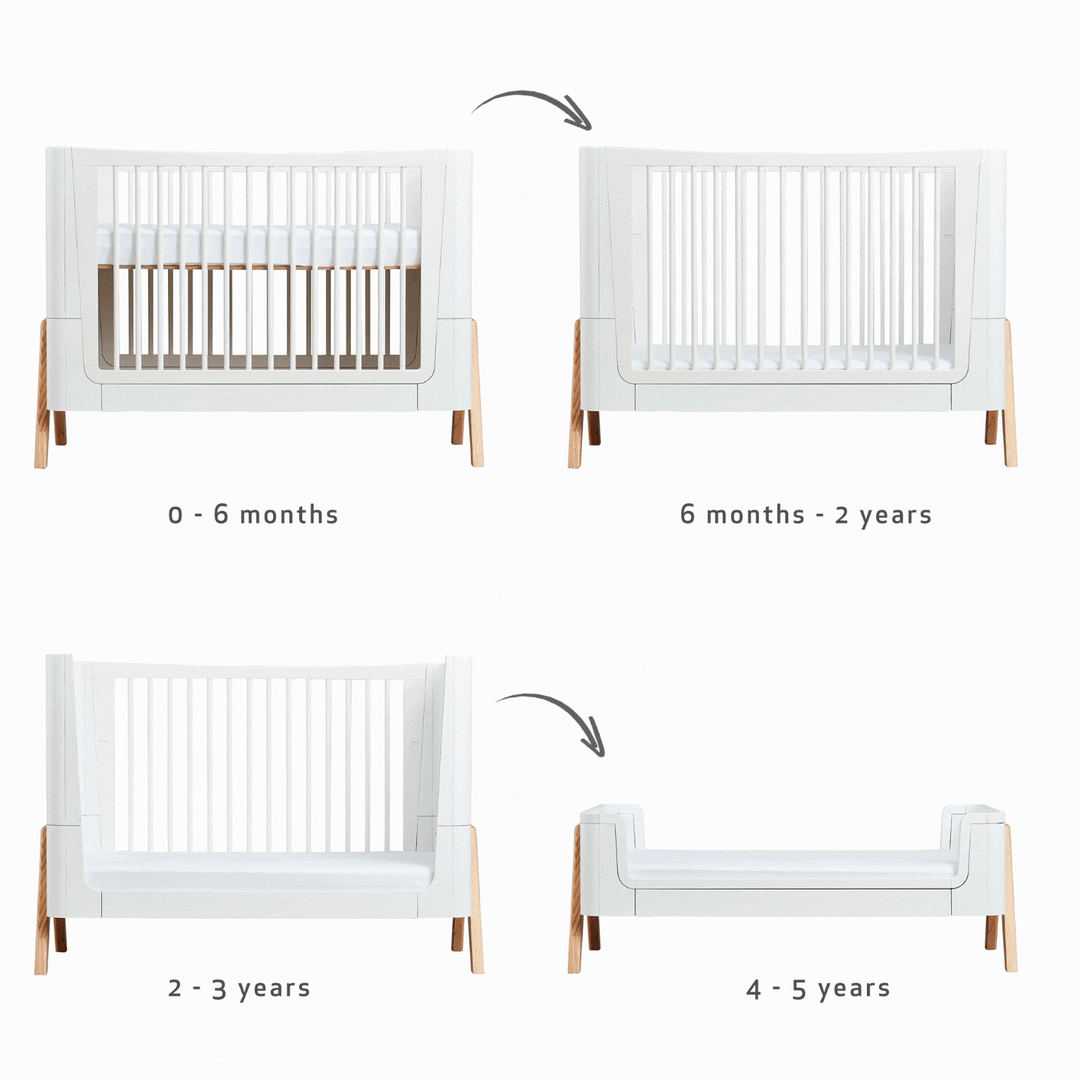 Cot online bed size