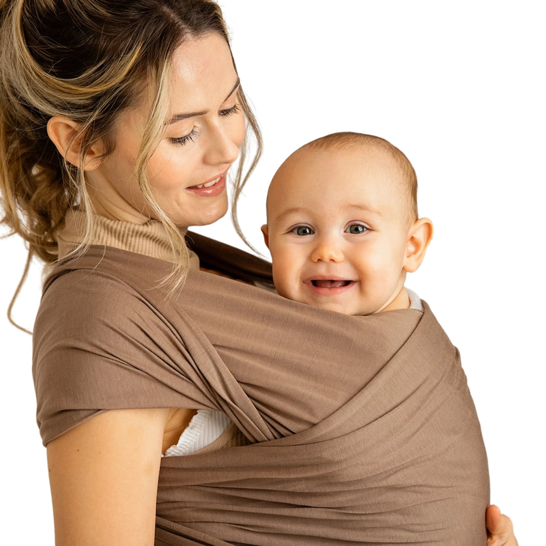Stretchy Baby Wrap | Tencel™ - Nutmeg