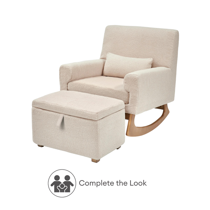 Serena Bouclé Rocking & Nursing Chair