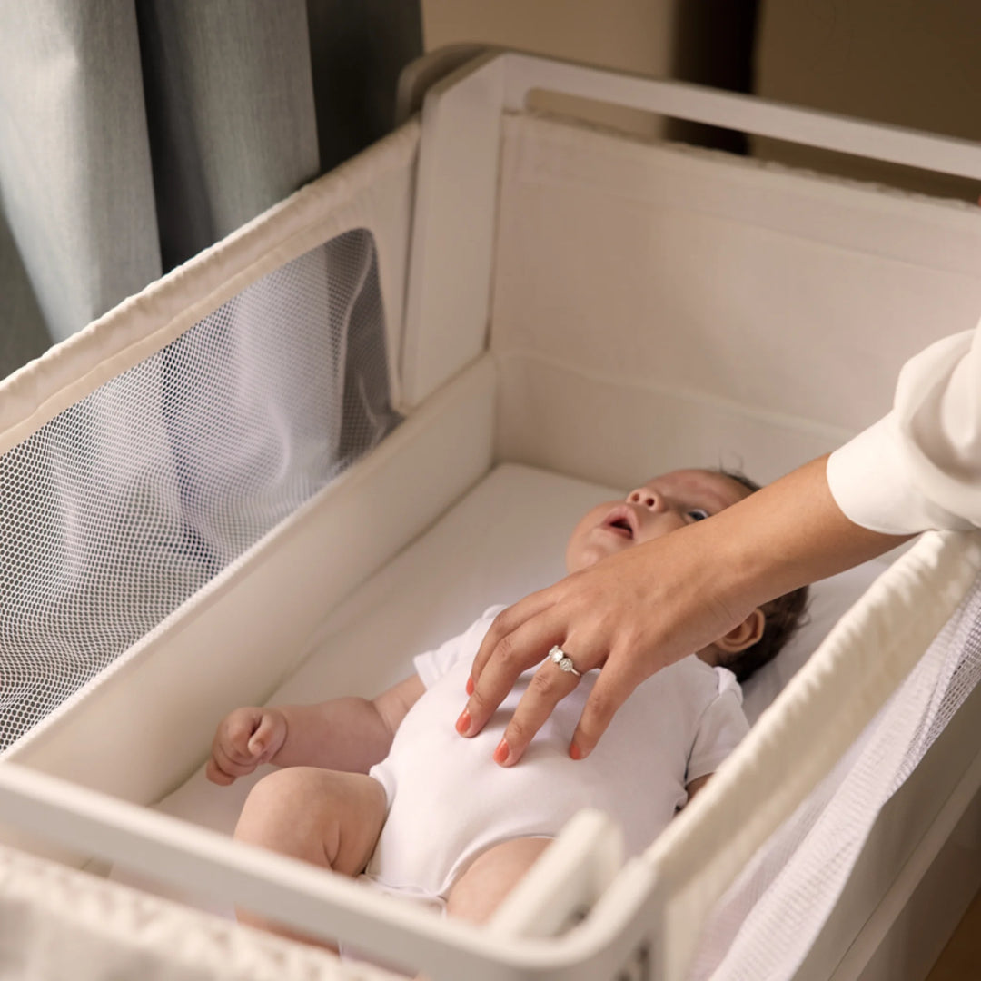 Natural and white crib sales