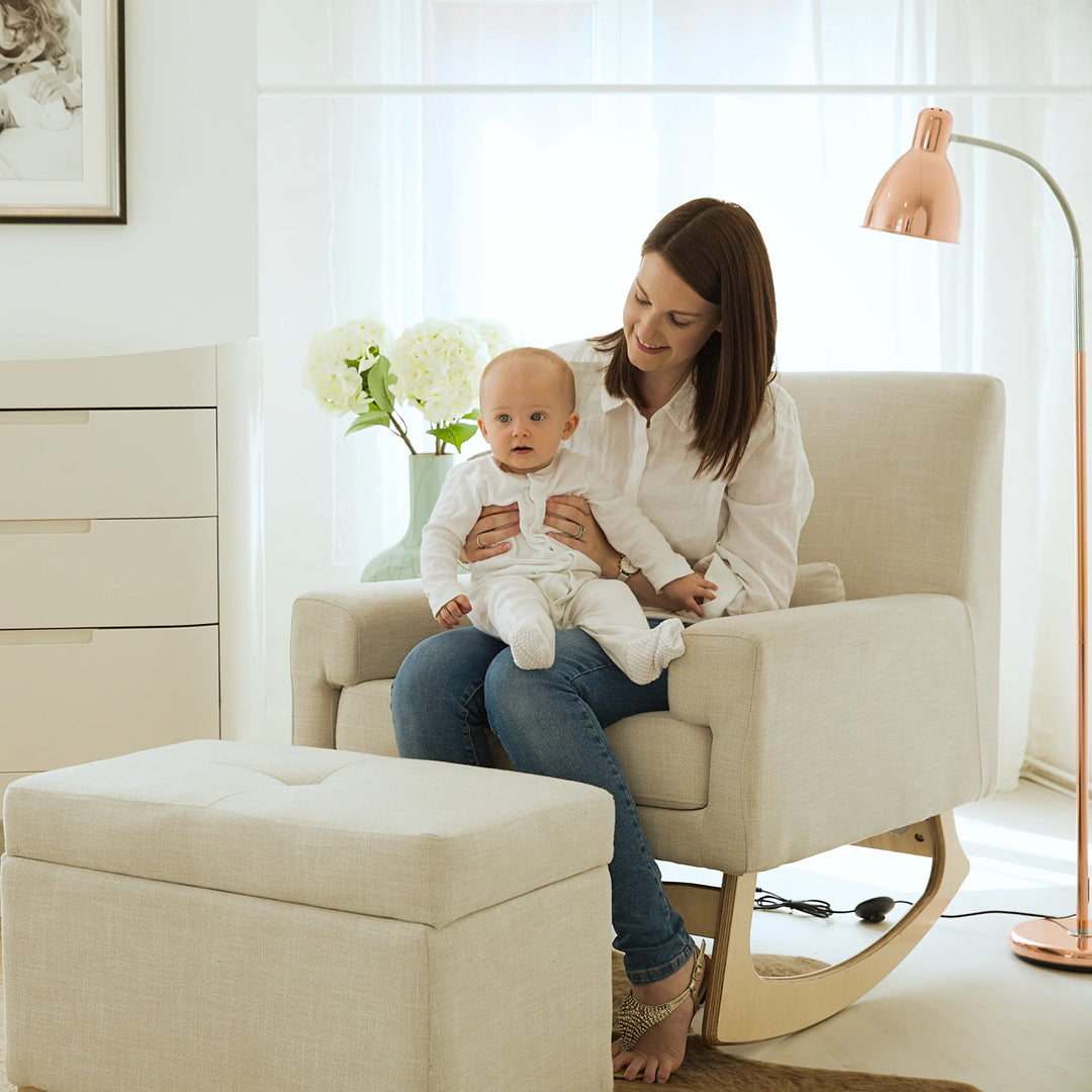 Serena Rocking & Nursing Chair and Footstool Bundle