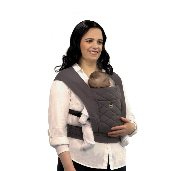 Soft Newborn+ Carrier Organic Cotton Graphite