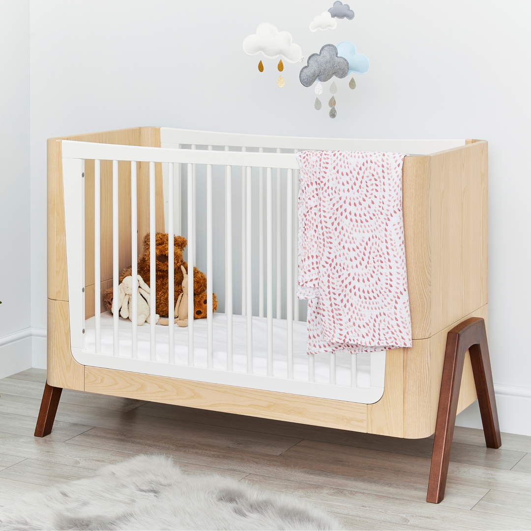 Hera Cot Bed & Bedside Crib Bundle